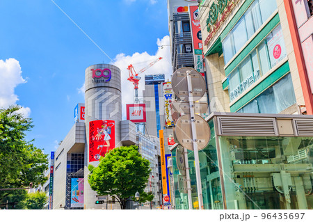 【東京の都市風景】渋谷周辺の都市風景 96435697