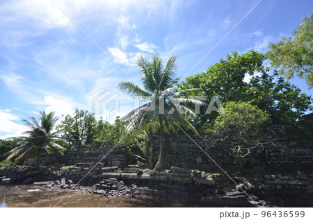 The world heritage site. Nan Madol in Pohnpei, Micronesia. The world heritage site. Nan Madol in Pohnpei, Micronesia. 96436599