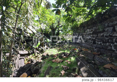 The world heritage site. Nan Madol in Pohnpei, Micronesia. The world heritage site. Nan Madol in Pohnpei, Micronesia. 96436617