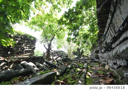 The world heritage site. Nan Madol in Pohnpei, Micronesia. The world heritage site. Nan Madol in Pohnpei, Micronesia. 96436618