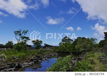 The world heritage site. Nan Madol in Pohnpei, Micronesia. The world heritage site. Nan Madol in Pohnpei, Micronesia. 96436794