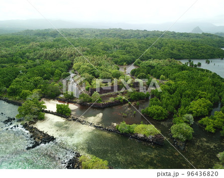 The world heritage site. Nan Madol in Pohnpei, Micronesia. The world heritage site. Nan Madol in Pohnpei, Micronesia. 96436820