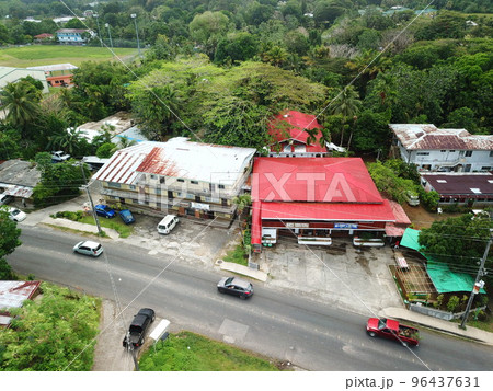Kolonia town aerial view in Pohnpei, Federated States of Micronesia Kolonia town aerial view in Pohnpei, Federated States of Micronesia 96437631