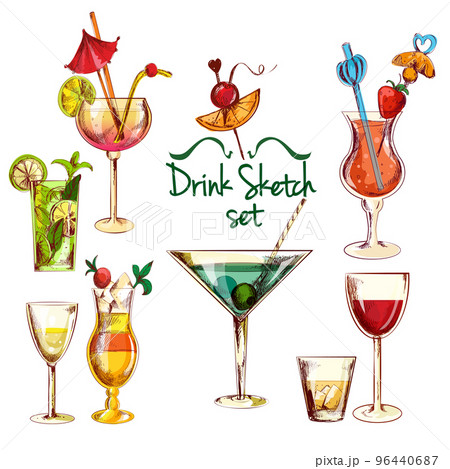 Sketch Cocktail Set Sketch Cocktail Set 96440687