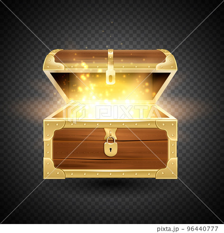 Shining Chest Transparent Composition 96440777