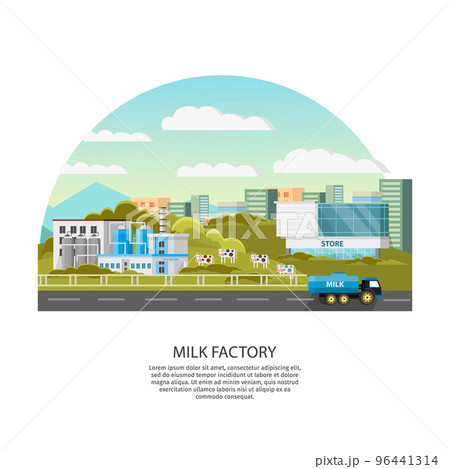 Milk Factory Template 96441314