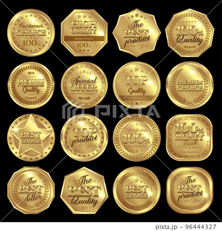 Golden Awards Icon Set 96444327