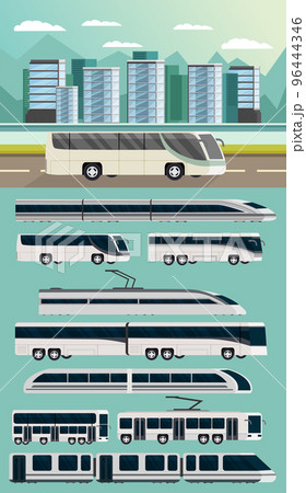 Public Transport Orthogonal Concept Public Transport Orthogonal Concept 96444346