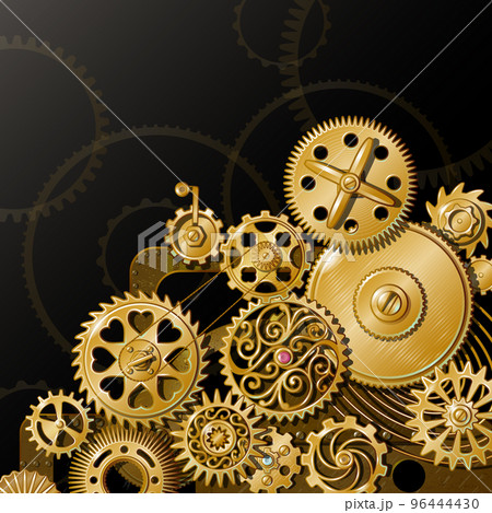 Golden Gears Composition Golden Gears Composition 96444430