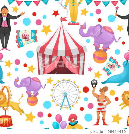Gypsy Circus Pattern Gypsy Circus Pattern 96444450