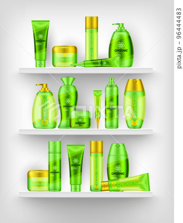 Shelves With Cosmetics 3d Design Shelves With Cosmetics 3d Design 96444483