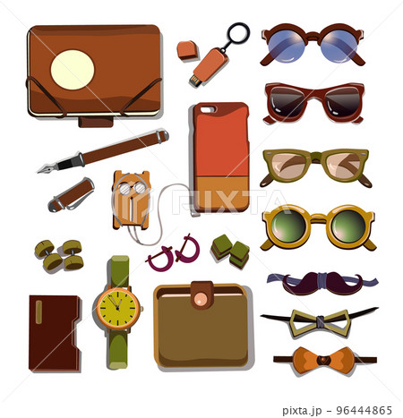 Trendy Hipster Accesories Set 96444865