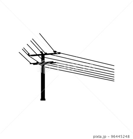 electric pole icon electric pole icon 96445248