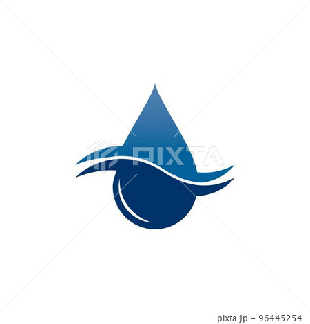 Water drop logo 96445254