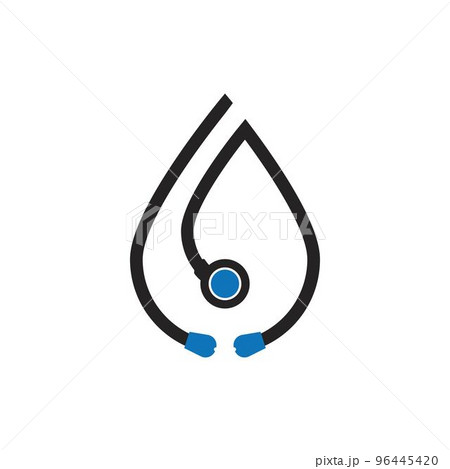 stethoscope logo vector stethoscope logo vector 96445420