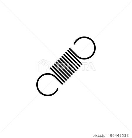 metal spring vector iconのイラスト素材 [96445538] - PIXTA