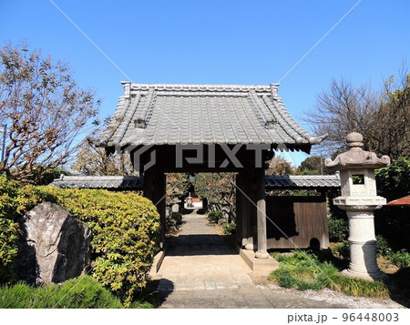 河越館跡　常楽寺　山門 96448003