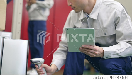 バーコードリーダー 在庫管理 棚卸し バーコードリーダー 在庫管理 棚卸し 96448636