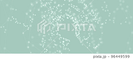 Quantum processing. Deep learning artificial intelligence. Future new technology  for business or science presentation 96449599