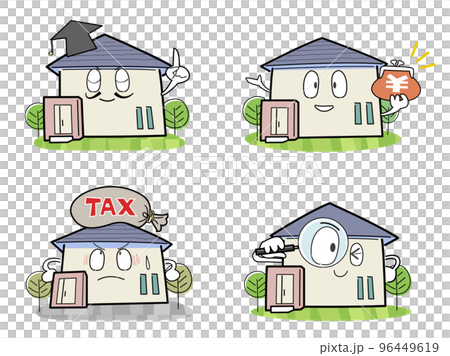 Deformed house character-Prices and land tax 96449619