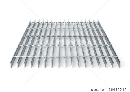 Welded steel bar grating - 3d 96452215