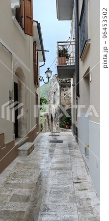 pennapiedimonte town old streets in Italy travel 96453502