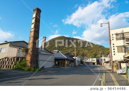 日本六古窯の一つ備前焼の里　伊部のたたずまい9　岡山県備前市 96454486