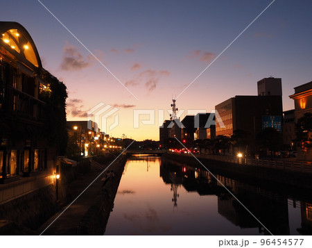 島根　松江市街の風景 96454577