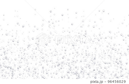 Underwater fizzing bubbles, soda or champagne carbonated drink, sparkling water isolated on white background. Underwater fizzing bubbles, soda or champagne carbonated drink, sparkling water isolated on white background. 96456029
