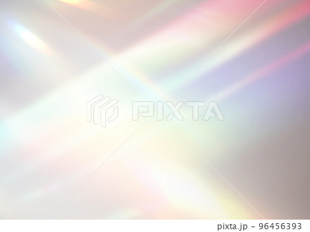 背景 テクスチャ オーロラ セロファン 虹 クリスタル スペクトル サテン シルク 96456393