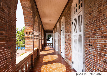 Corridor view of the former British Consulate in Kaohsiung, Taiwan. Corridor view of the former British Consulate in Kaohsiung, Taiwan. 96458613