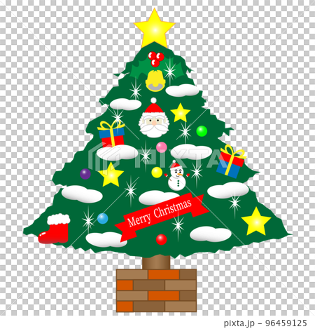 飾りがいっぱいのクリスマスツリー(修正版) 飾りがいっぱいのクリスマスツリー(修正版) 96459125