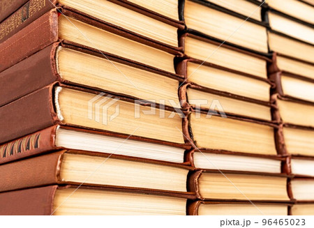 Many classic books in heaps. Novels collection in library or at home. Education, wisdom, preparing for exams, project conducting, knowledge-enhancement concept. Many classic books in heaps. Novels collection in library or at home. Education, wisdom, preparing for exams, project conducting, knowledge-enhancement concept. 96465023