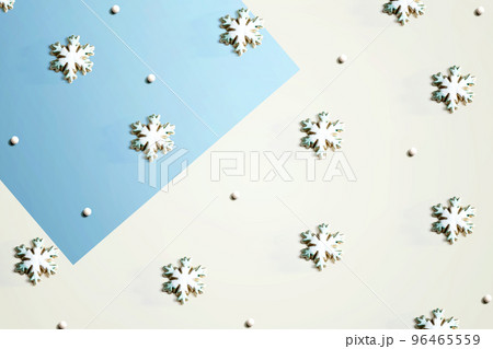 Christmas snowflake pattern 96465559