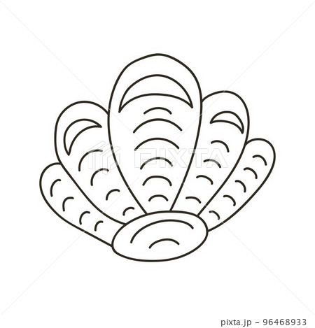 Monochrome Illustrations in hand draw style Monochrome Illustrations in hand draw style 96468933