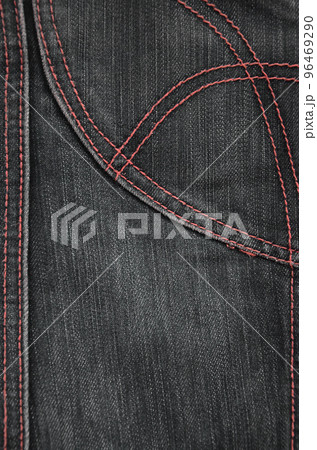 The texture of black denim cloth The texture of black denim cloth 96469290