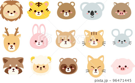 動物　アイコンセット② 96471445