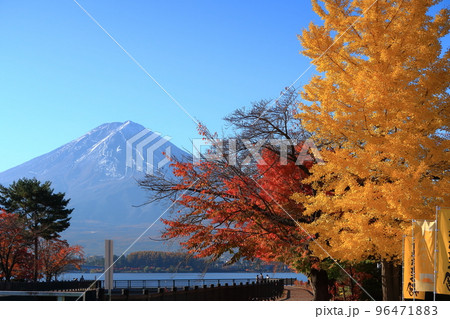 秋の円形ホールの景観 96471883