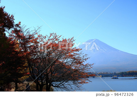 河口湖セブンイレブン周辺の景観 河口湖セブンイレブン周辺の景観 96472326