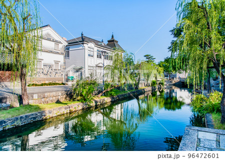 岡山県倉敷市　～倉敷美観地区の街並み～ 96472601