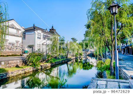 岡山県倉敷市　～倉敷美観地区の街並み～ 96472629