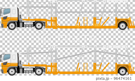 車載キャリアカーオレンジ 96474161