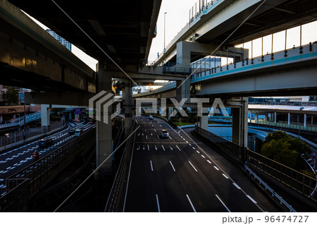 横浜駅東口 国道1号と首都高速金港ジャンクション 2022.10 b-2 高彩度コントラスト 横浜駅東口 国道1号と首都高速金港ジャンクション 2022.10 b-2 高彩度コントラスト 96474727