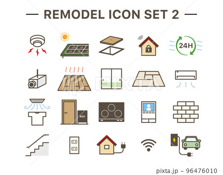 リフォーム アイコンセット リフォーム アイコンセット 96476010