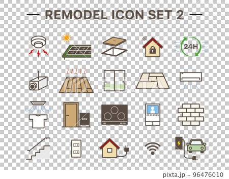 リフォーム アイコンセット リフォーム アイコンセット 96476010