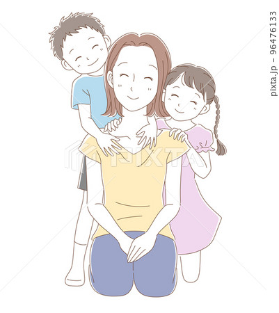 仲良し親子 96476133
