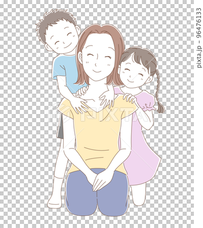 仲良し親子 96476133