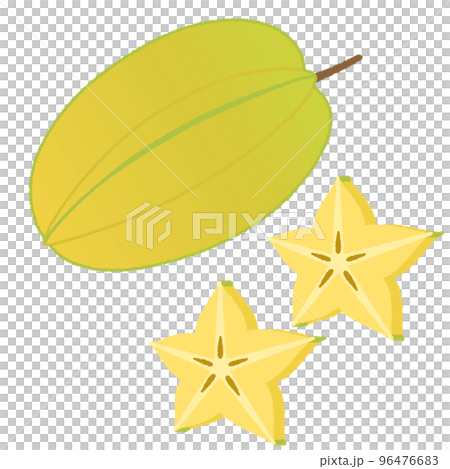 スターフルーツのイラスト 96476683