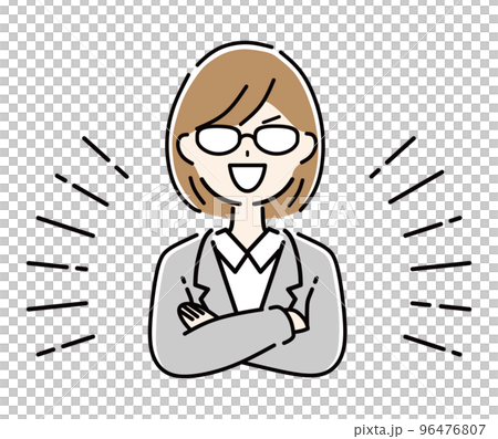 Confident business woman Confident business woman 96476807