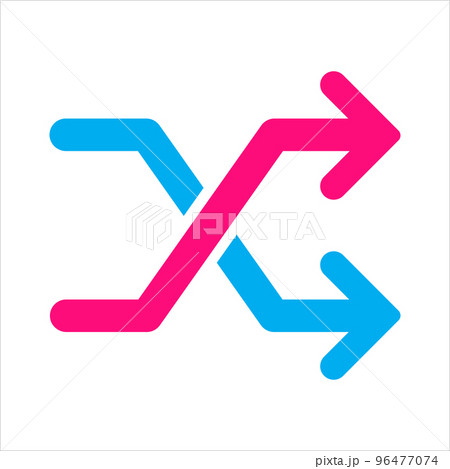 Redirect icon vector change direction symbol for graphic design, logo, website, social media, mobile app, ui illustration 96477074